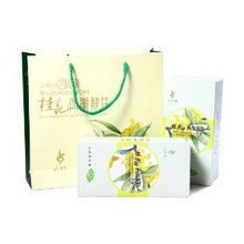 「花月黃」三花特級禮盒 品味桂花龍井的詩意與芬芳